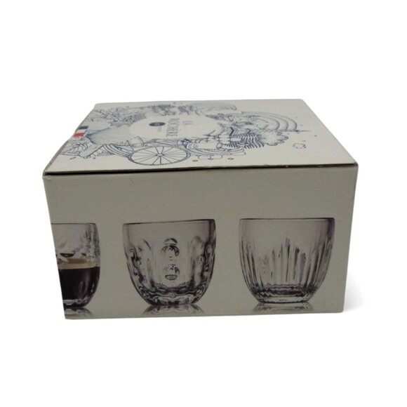 LA ROCHERE Troquet Espresso Glass Set of 4 Bistro Design from France - Picture 5 of 15